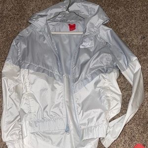 Nike zip up wind breaker